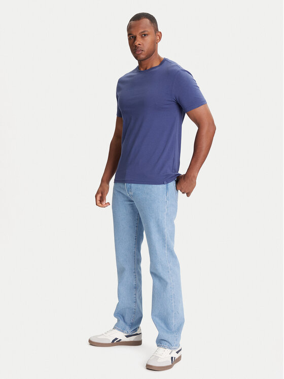 United Colors Of Benetton United Colors Of Benetton Póló 3U53J1F15 Kék Regular Fit