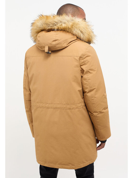Mustang Mustang Giubbotto invernale David Arctic Parka Giallo Regular Fit
