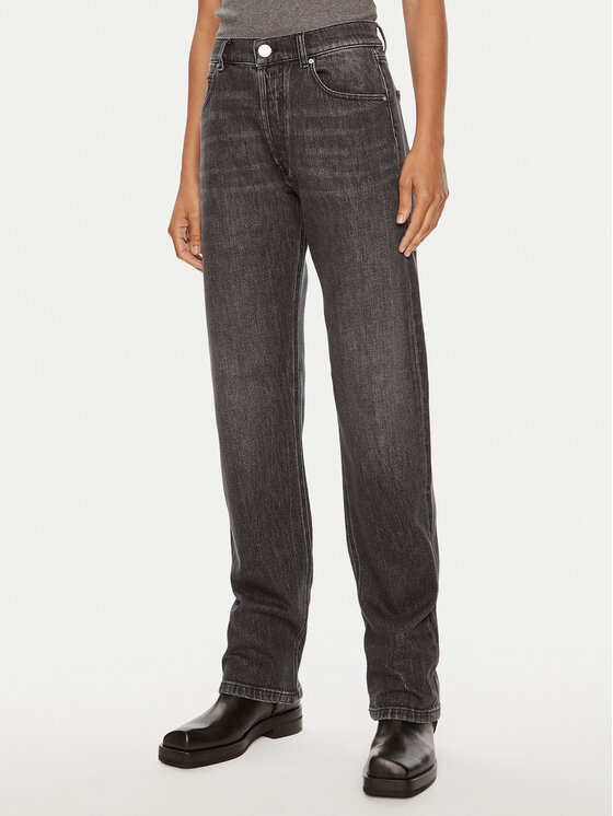 PINKO Pinko Jeans Leyda 103882 A20U Schwarz Loose Fit