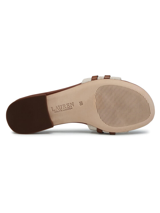 LAUREN RALPH LAUREN LAUREN RALPH LAUREN Klapki Alegra 802826823001 Beżowy