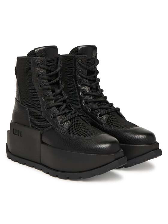 United Nude United Nude Bakancs Roko Trooper 1096701165 Fekete