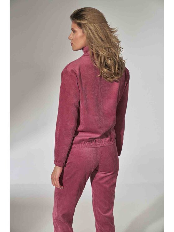 FIGL FIGL Bluza M741 Różowy Loose Fit