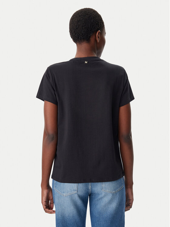 LOLA CASADEMUNT LOLA CASADEMUNT T-Shirt MS2515004 Czarny Relaxed Fit