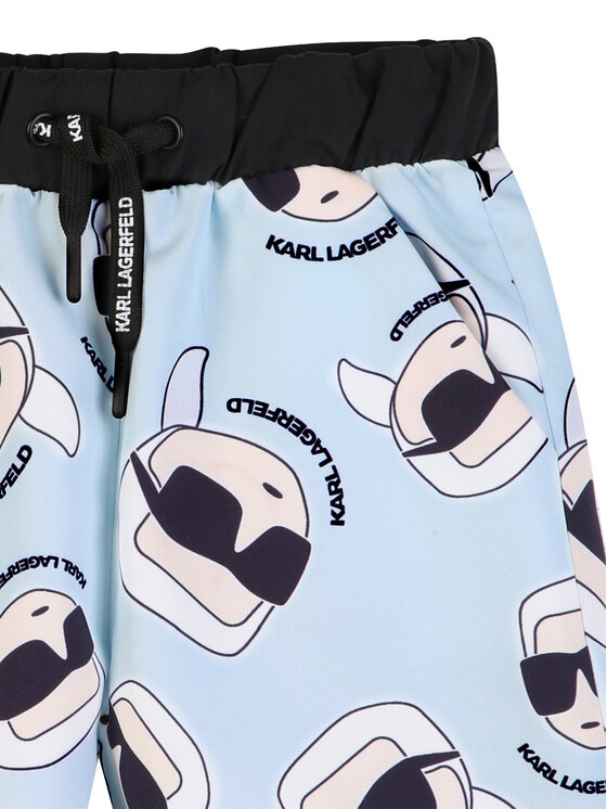 Karl Lagerfeld Kids Karl Lagerfeld Kids Σετ T-Shirt και σορτς Z31067 Έγχρωμο Regular Fit