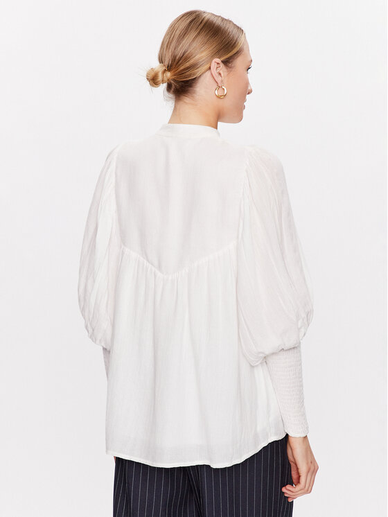 Bruuns Bazaar Bruuns Bazaar Μπλουζάκι Viola Leah BBW3155 Λευκό Regular Fit