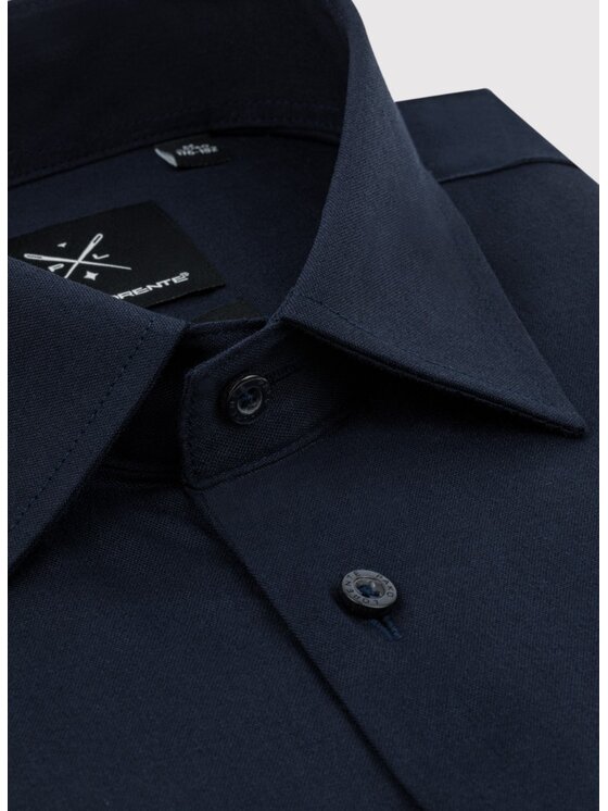 Pako Lorente Pako Lorente Koszula P000B-1X-008 Granatowy Slim Fit