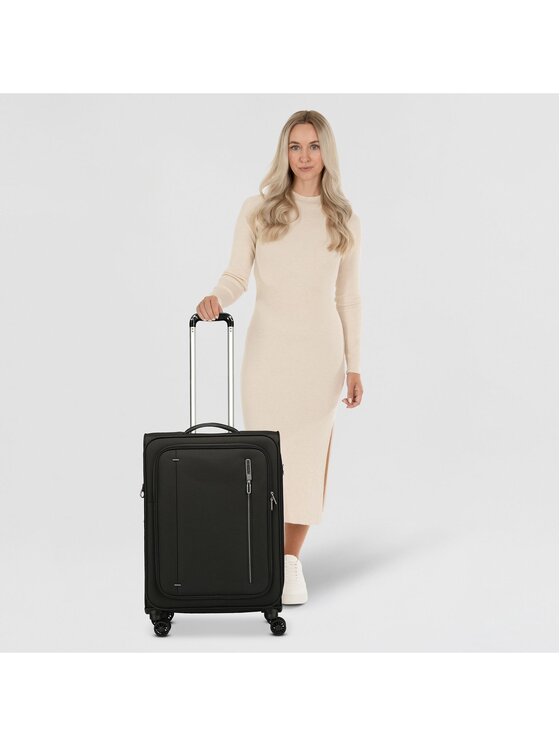 American Tourister American Tourister Walizka średnia 326428 Czarny