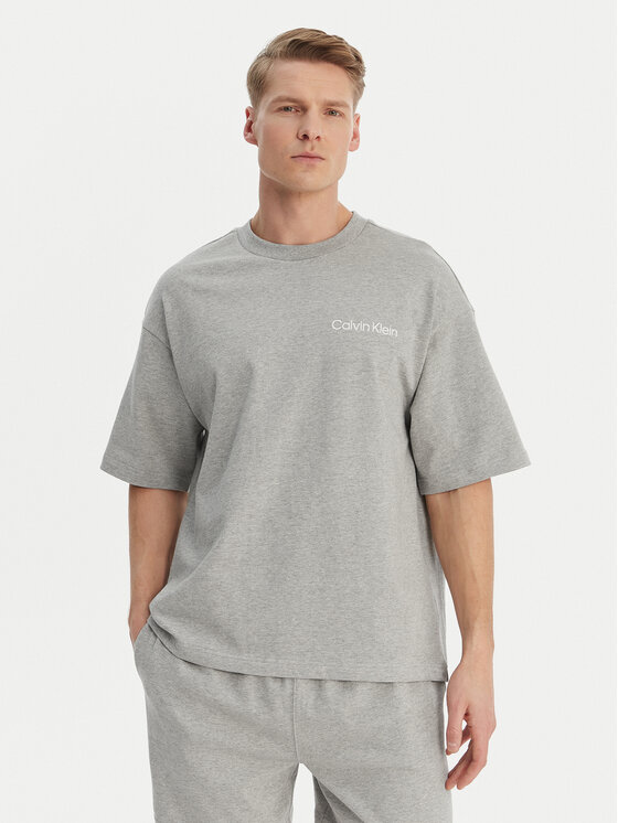 Calvin Klein Underwear Calvin Klein Underwear T-shirt S/S Crew Neck LV00NM2929 Grigio Relaxed Fit