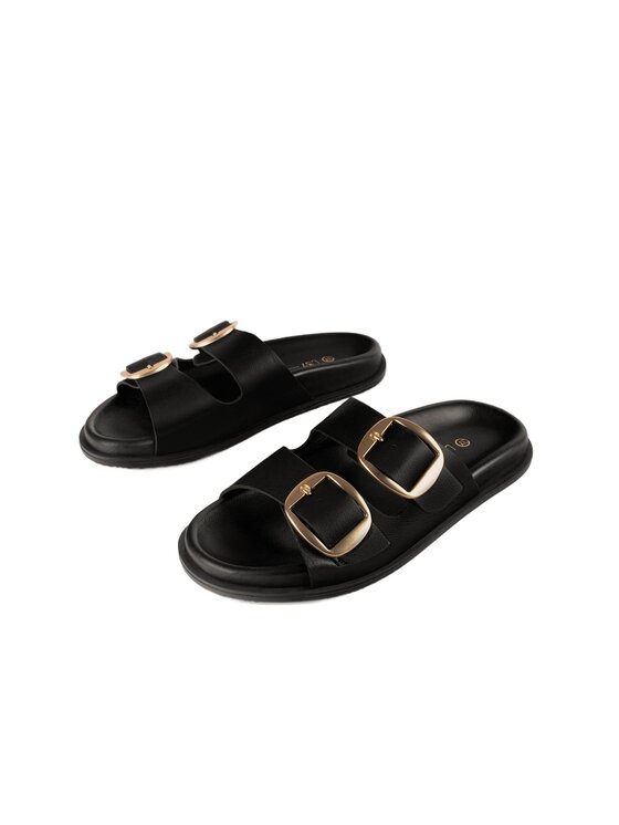 L37 L37 Ciabatte SUMMER SOOTHE Nero