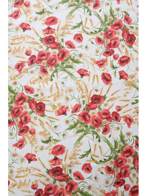 Roseberry Home Roseberry Home Obrus Poppy Czerwony