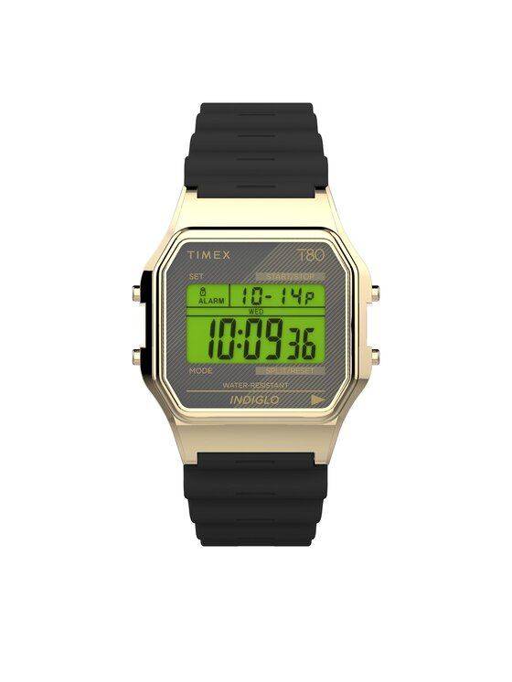 Timex Pulkstenis T80 TW2V41000 Melns