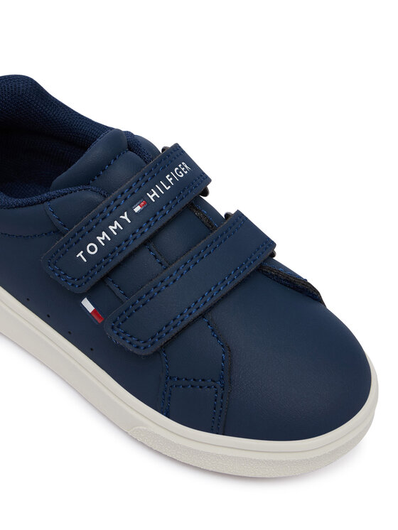 Tommy Hilfiger Tommy Hilfiger Sneakersy Low Cut Velcro Sneaker T1X9-35216-1355 M Granatowy