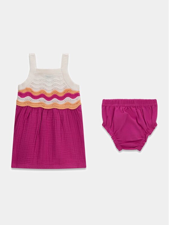Guess Kids Guess Kids Sukienka codzienna 181978 Kolorowy Classic Fit
