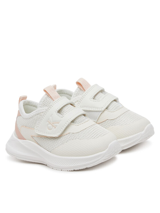 Calvin Klein Jeans Calvin Klein Jeans Sneakersy Low Cut Velcro V1A9-82026-1697A M Biały