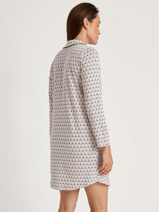 Calida Calida Camicia da notte 36055 Beige Comfortable Fit
