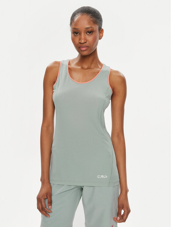 CMP CMP Top 33N6196 Zelená Regular Fit