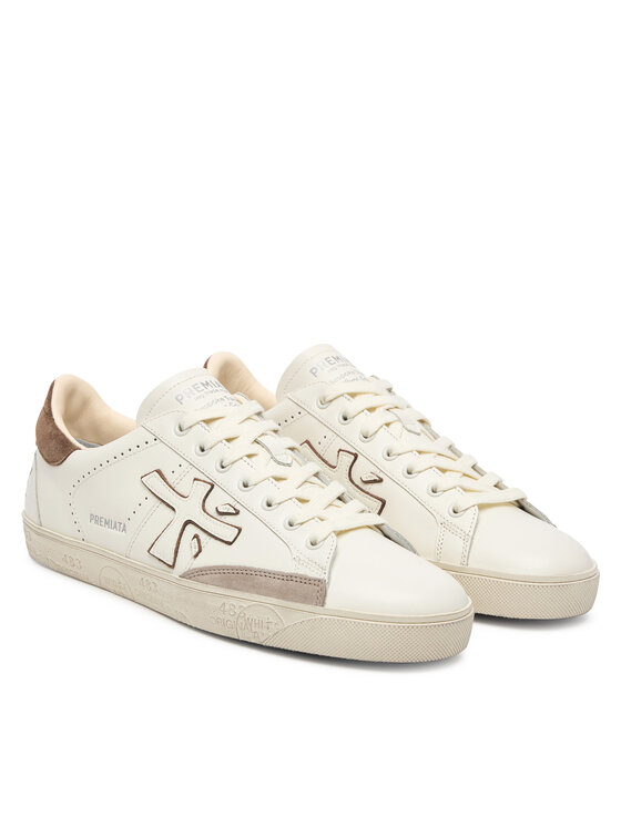 Premiata Premiata Sneakersy Steven Var 8476 Kremowy