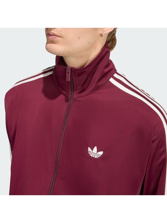 adidas adidas Суитшърт Firebird KE1646 Бордо Loose Fit