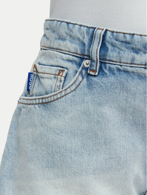 HUGO HUGO Jeansshorts Galimon 50557083 Hellblau Regular Fit