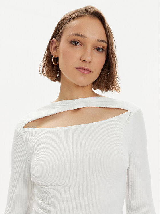 Gina Tricot Gina Tricot Majica 21463 Bijela Regular Fit