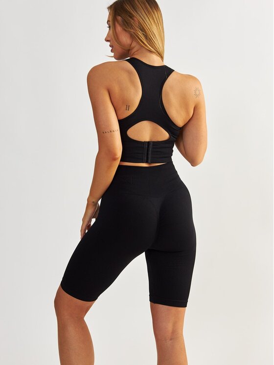 BeShaped BeShaped Biustonosz sportowy Regulowany Body Boost Czarny