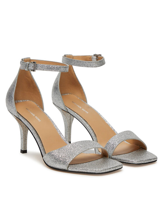 MICHAEL Michael Kors MICHAEL Michael Kors Sandały Jaida  40S5JDMS1M Srebrny