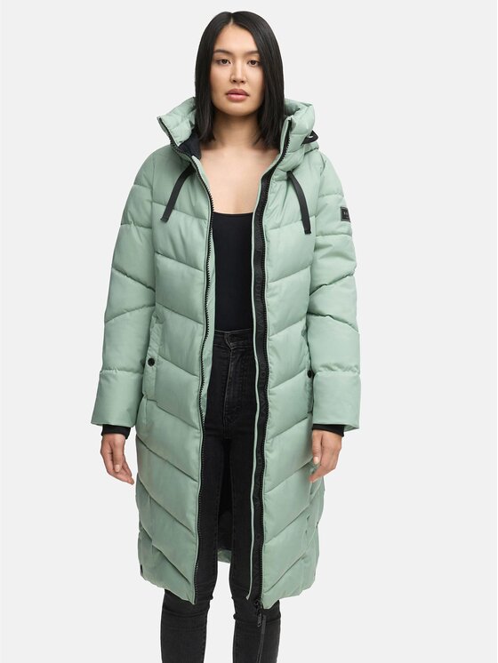 Navahoo Navahoo Kurtka zimowa Schmatzibaer Zielony Regular Fit