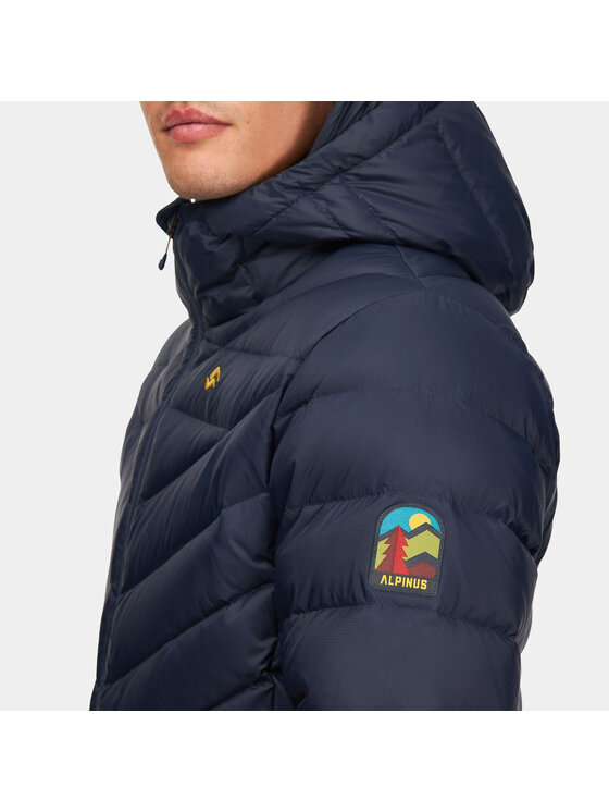 Alpinus Alpinus Kurtka puchowa Monviso Granatowy Regular Fit
