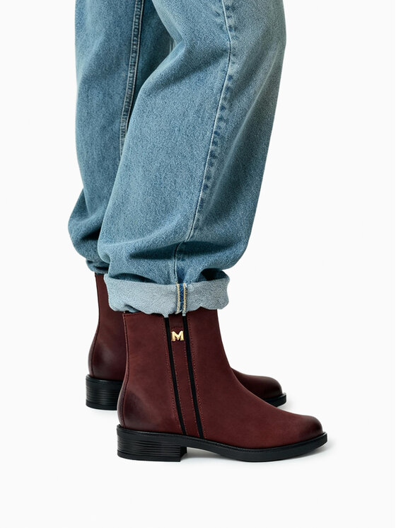 MEXX MEXX Botki CEO-MX/032C-WI23 Bordowy