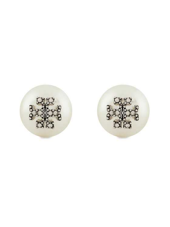 Tory Burch Cercei Kira Pearl Stud 163698 Alb