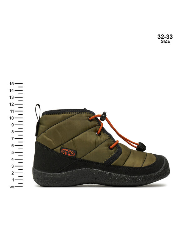 Keen Keen Śniegowce Howser II Waterproof Chukka 1029426 Zielony