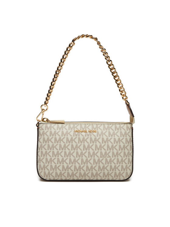 Geantă Michael Kors Jet Set 32F1GJ6W6B Bej