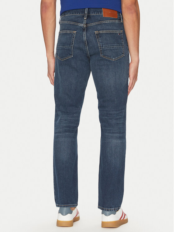 Tommy Hilfiger Tommy Hilfiger Blugi Denton MW0MW38826 Albastru Straight Fit