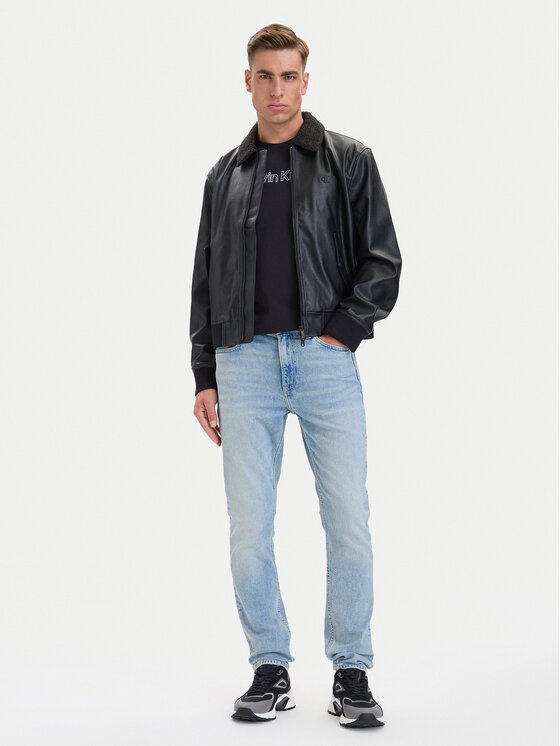 Calvin Klein Jeans Calvin Klein Jeans Jeans hlače LV04RH728G Svetlo modra Taper Fit
