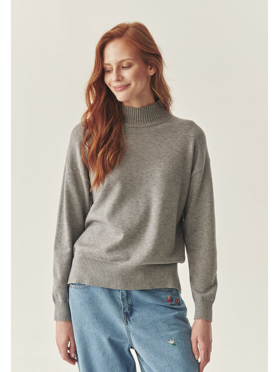 TATUUM Tatuum Sweter FIFI Szary Classic Fit