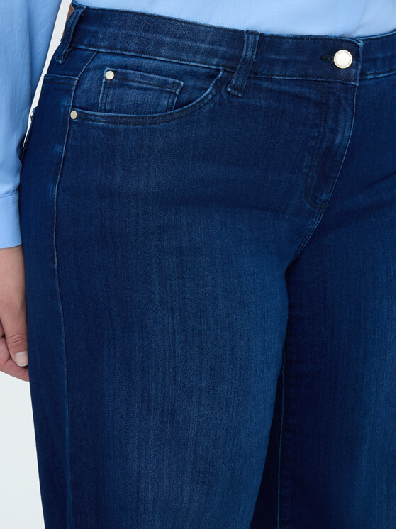 Fiorella Rubino Fiorella Rubino Jeansy P463T005154N034 Niebieski Over Fit