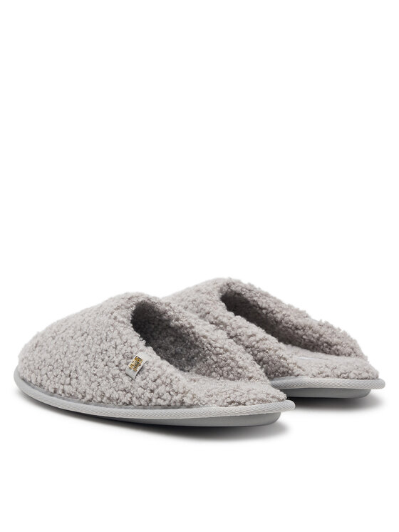 Tommy Hilfiger Tommy Hilfiger Пантофи Th House Shoes FW0FW09618 Сив