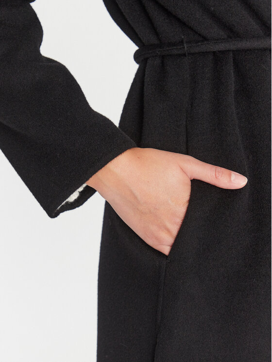 Marella Marella Wollmantel Album 2330160538200 Schwarz Regular Fit
