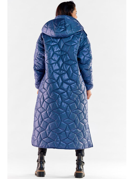 Awama Awama Kabát A537 Tmavomodrá Basic Fit