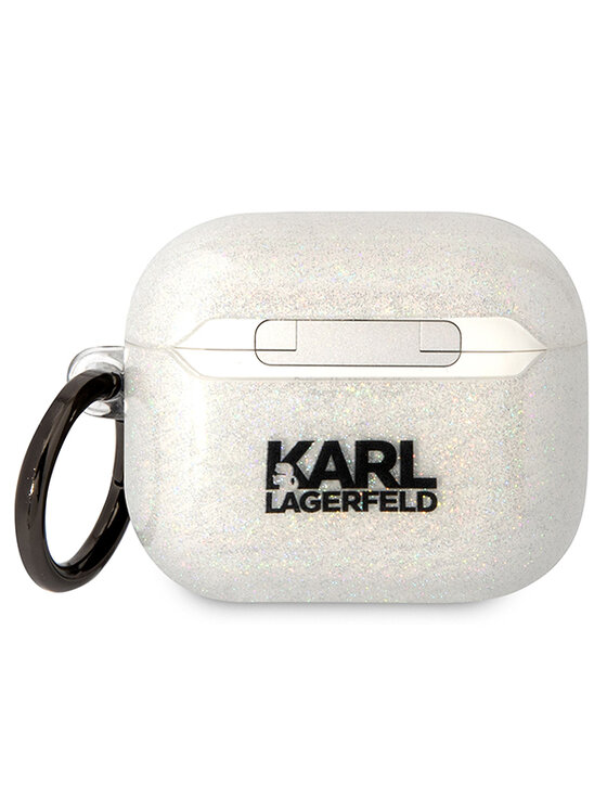 KARL LAGERFELD KARL LAGERFELD Etui na słuchawki AirPods 3 Przezroczysty