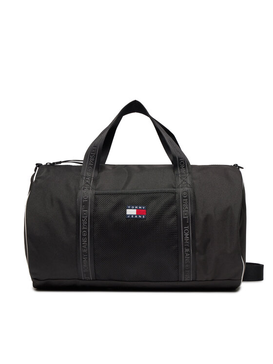 Tommy Jeans Taška Tjm Heritage Round Duffle AM0AM11950 Čierna