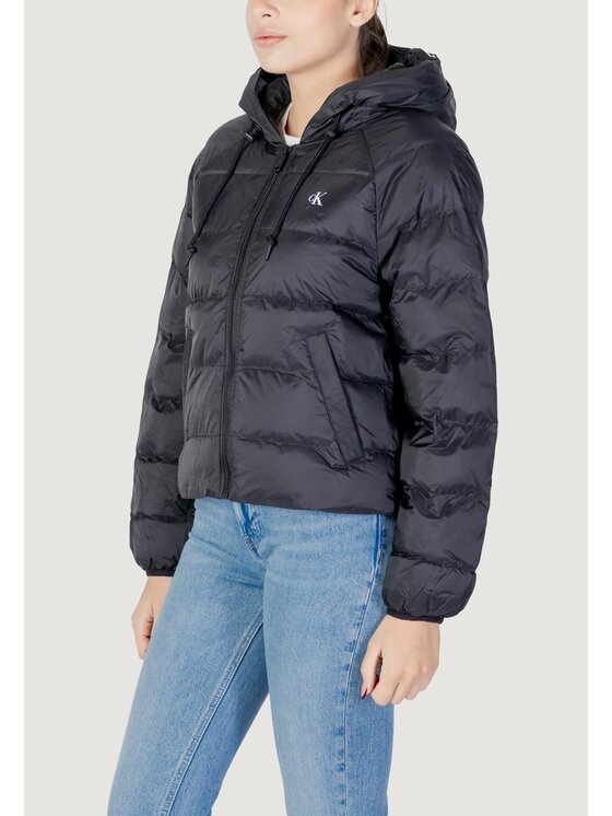 Calvin Klein Jeans Calvin Klein Jeans Giubbotto piumino LIGHTWEIGHT LOGO PUF Nero Casual Fit
