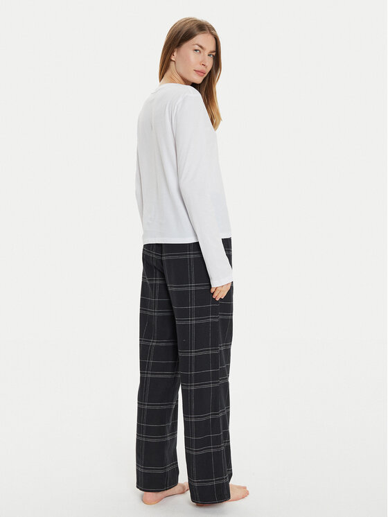 Calvin Klein Underwear Calvin Klein Underwear Piżama 000QS7420E Kolorowy Relaxed Fit