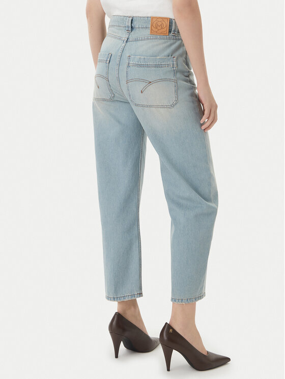 Marella Marella Džinsi 2613181054 Zils Mom Fit