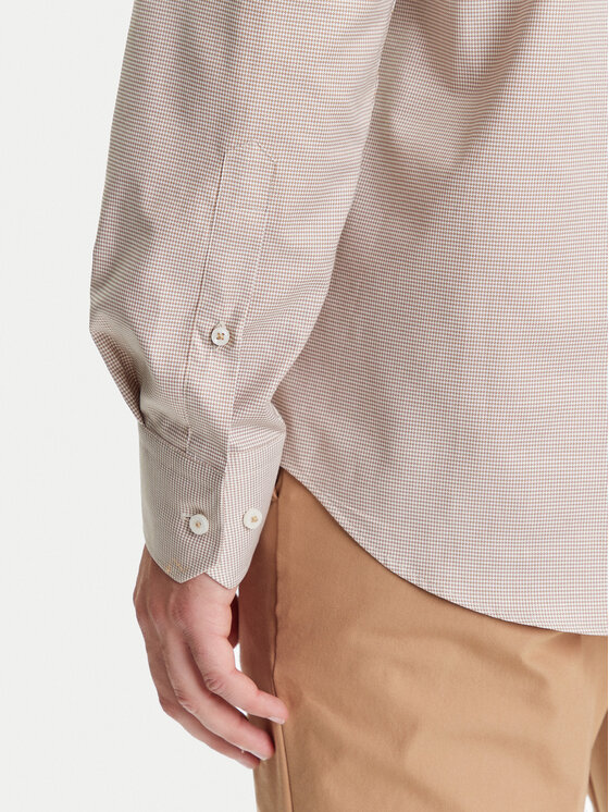 BOSS BOSS Риза H-Joe 50519887 Бежов Regular Fit