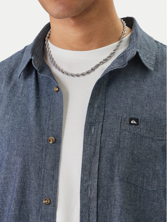 Quiksilver Quiksilver Koszula Yosemite Chambrayls EQYWT04660 Granatowy Regular Fit