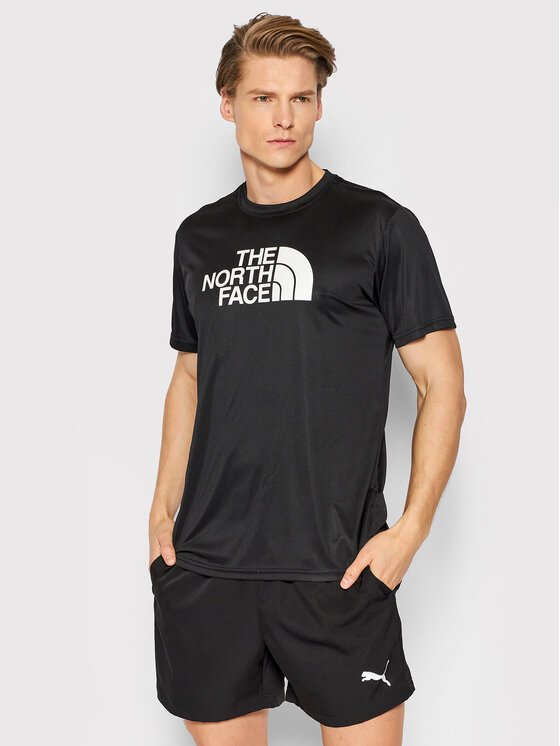 The North Face Funkčné tričko Reaxion Easy NF0A4CDV Čierna Regular Fit