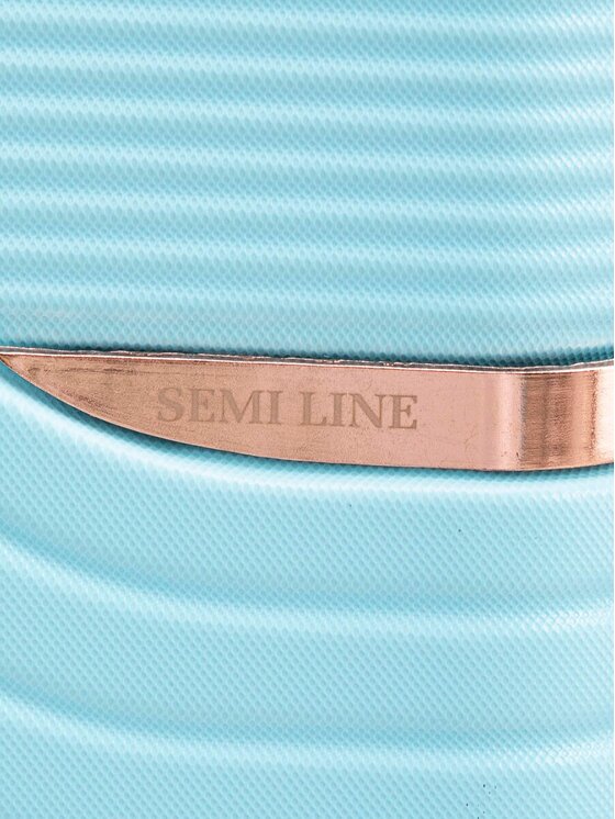 Semi Line Semi Line Rankinio bagažo lagaminas T5811-3 Žydra