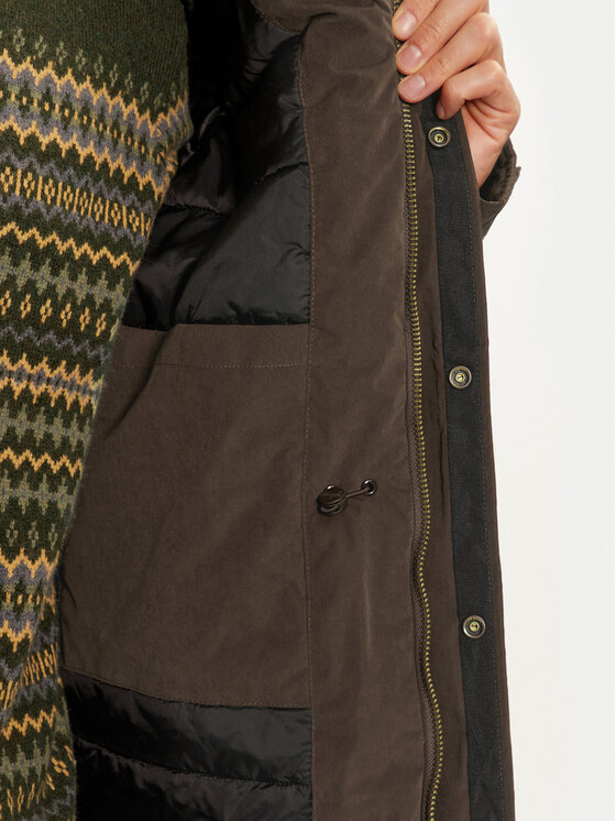 Wrangler Wrangler Zimné bundy 112358096 Hnedá Regular Fit