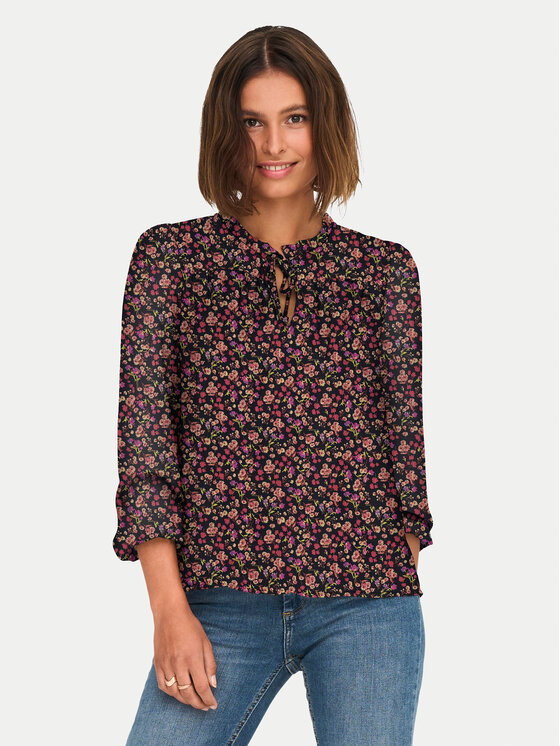 ONLY ONLY Blúz Ditsy 15229700 Színes Regular Fit